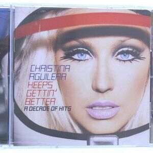 Christina Aguilera Keeps Gettin' Better A Decade Of Hits Music CD